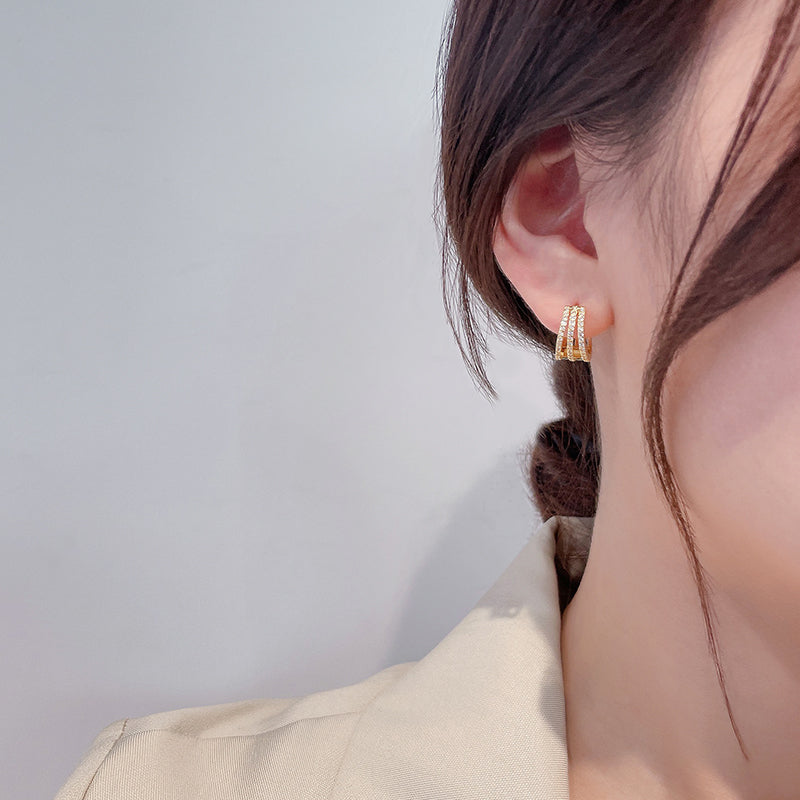 Edelstahl Ohrstecker - LusterLeaf 