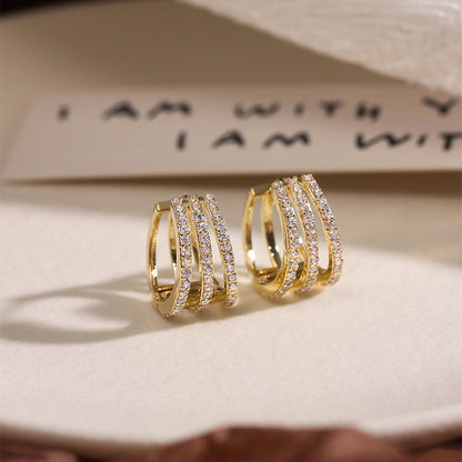 Edelstahl Ohrstecker - LusterLeaf 