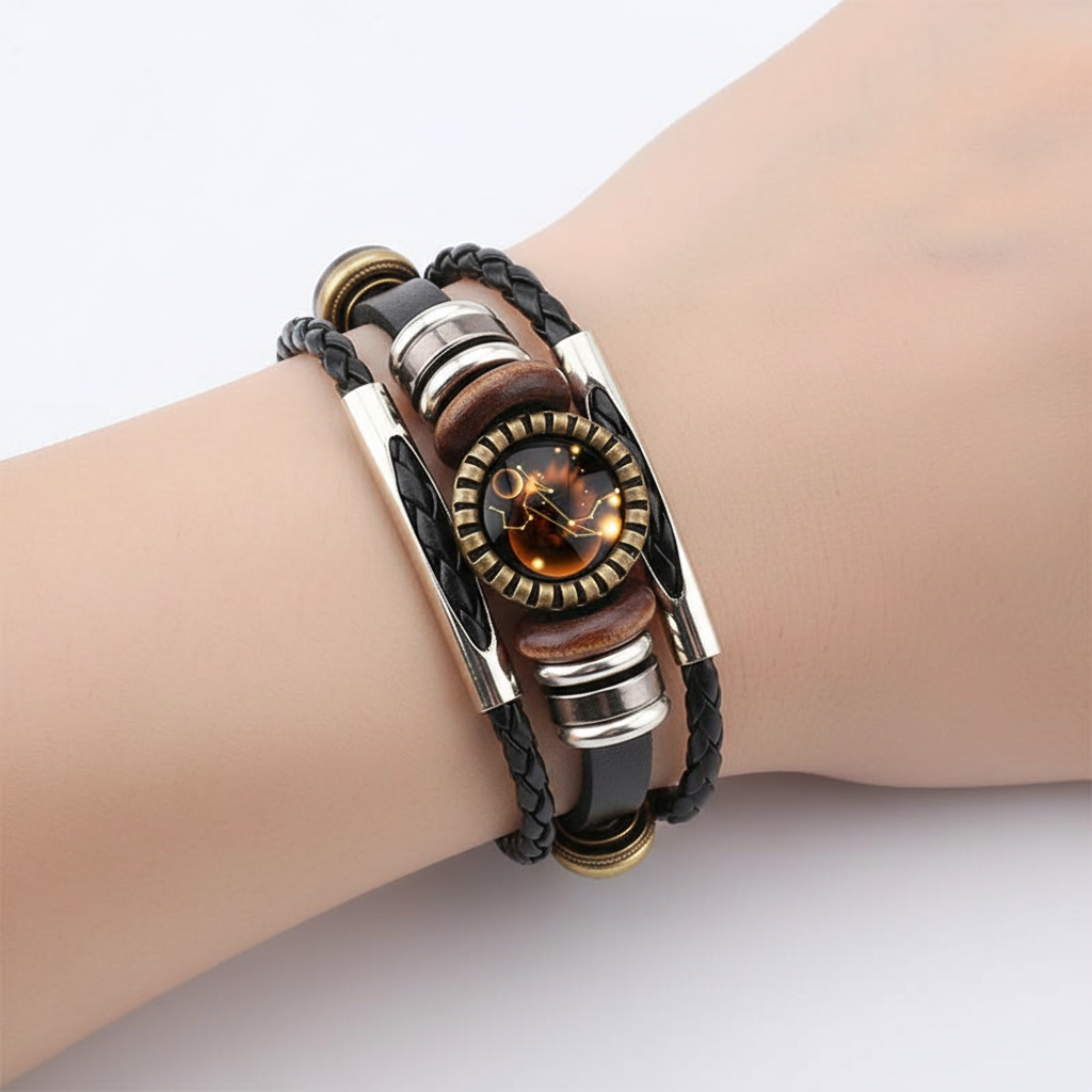 Edelstahl Retro-Armband - ZodiacBand 