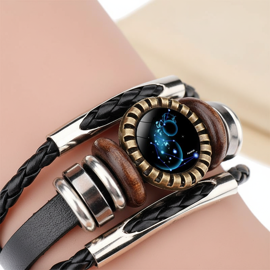 Edelstahl Retro-Armband - ZodiacBand 