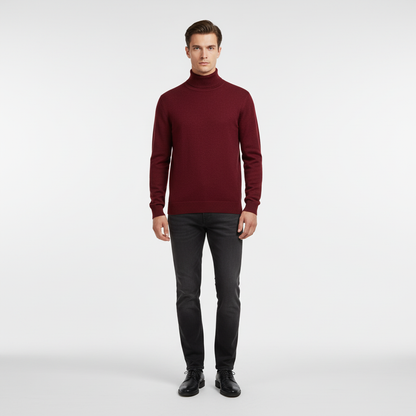 Elegant Geschnittene Rollkragenpullover - Harald