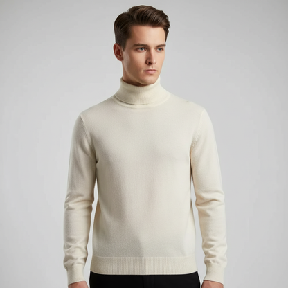 Elegant Geschnittene Rollkragenpullover - Harald