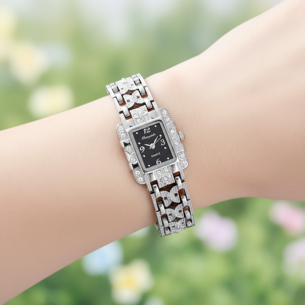 Elegante Armbanduhr - GlamourWatch 