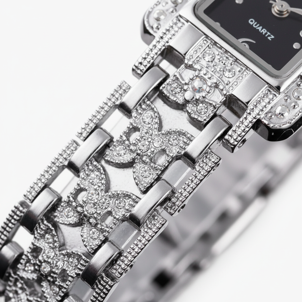 Elegante Armbanduhr - GlamourWatch 