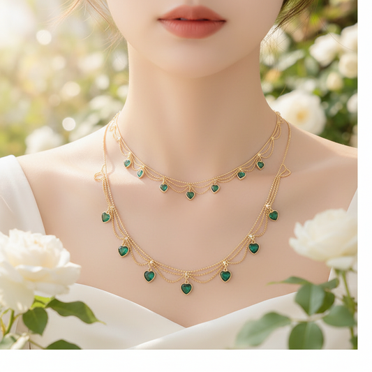 Elegante Herz-Halskette - LoveShine 