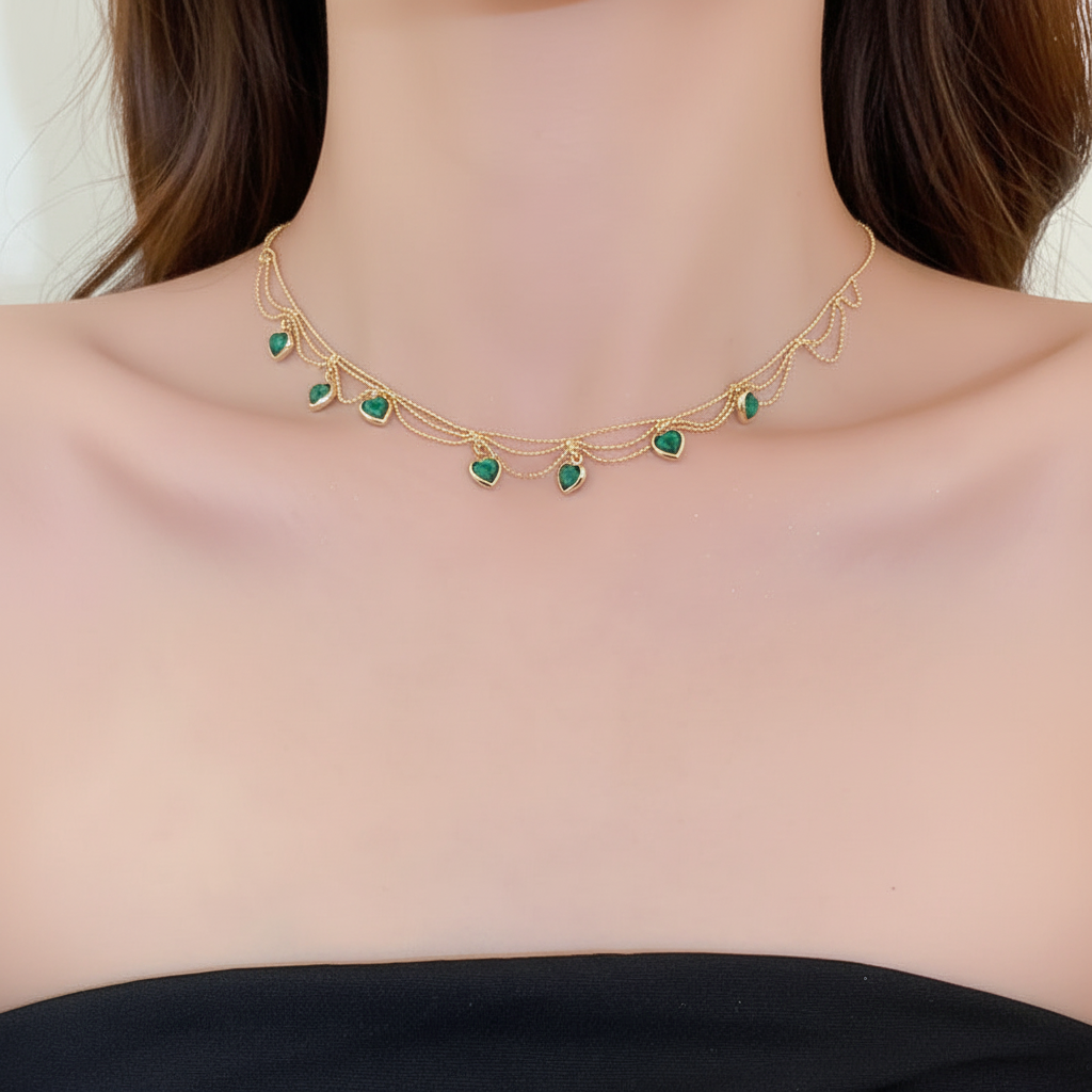 Elegante Herz-Halskette - LoveShine 