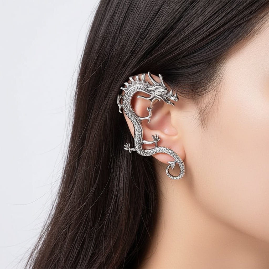 Elegante Silberohrringe - DragonShine 