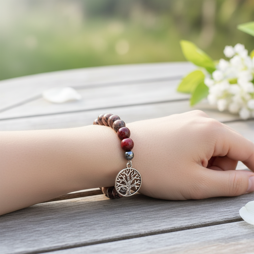 Elegantes Armband Mit Anhänger - TreeSymbol 