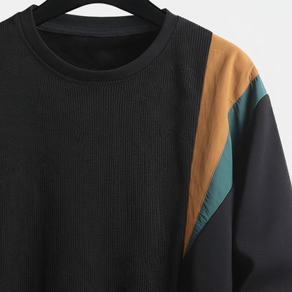 Farbe-Block Design Pullover - Nils