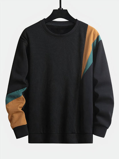 Farbe-Block Design Pullover - Nils
