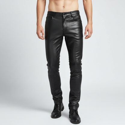 Faux Leder Herren Hose - Oscar