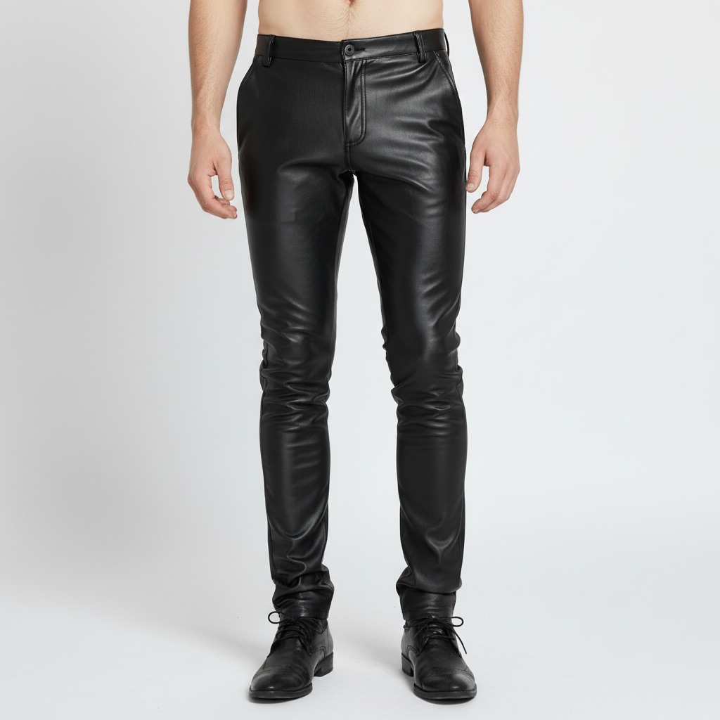 Faux Leder Herren Hose - Oscar