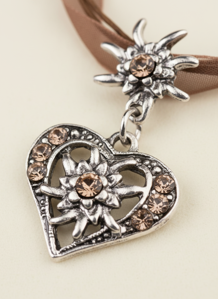 Filigranes Collier - TrachtenGlow 