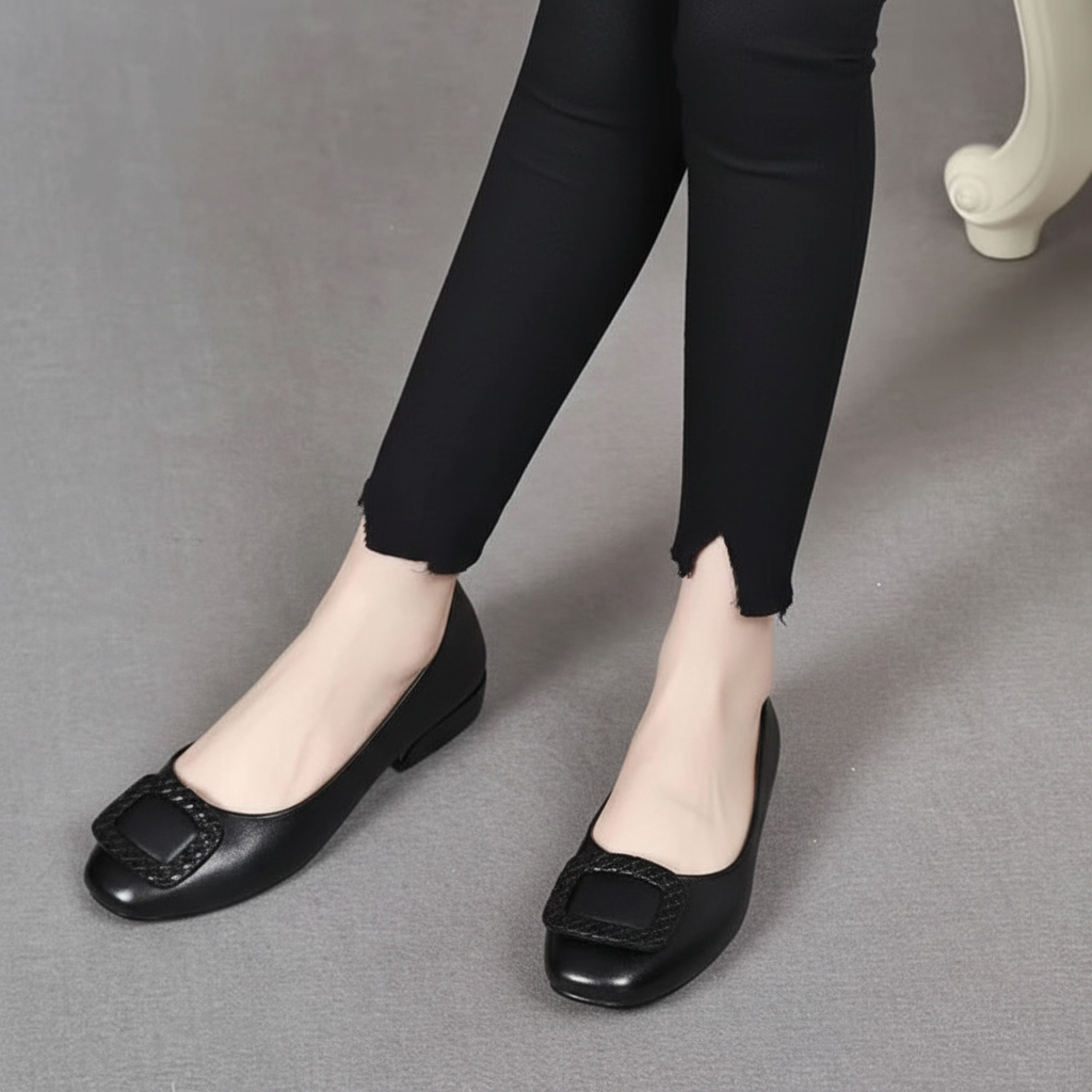 Flacher Komfortschuh Mit Absatz - Josephine