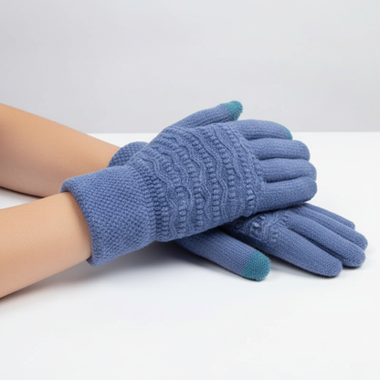 Fleece Gefütterte Touchscreenhandschuhe - PolarKnit