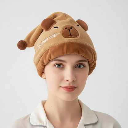 Frotteehaube Für Haare - FuzzyHairCap