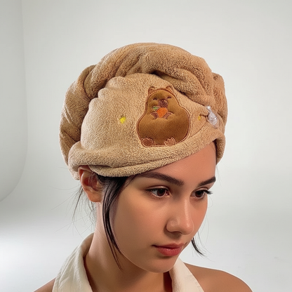 Frotteehaube Für Haare - FuzzyHairCap