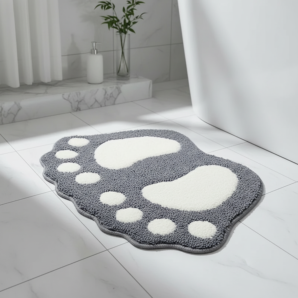 Fußförmige Badmatte - CozyFoot