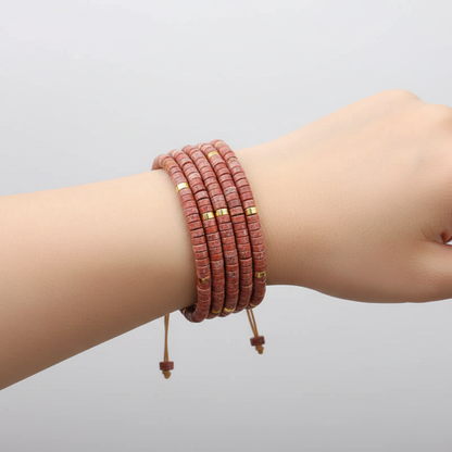 Geflochtenes Armband - NatureStoneBracelet 