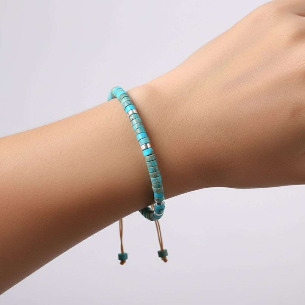 Geflochtenes Armband - NatureStoneBracelet 