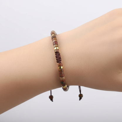 Geflochtenes Armband - NatureStoneBracelet 