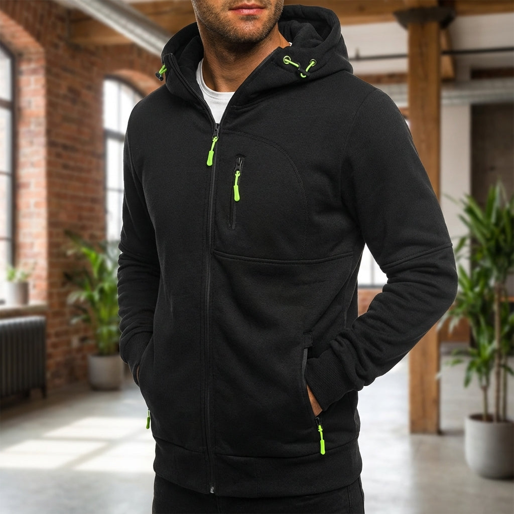 Gefütterte Freizeitjacke Aus Fleece - Logan