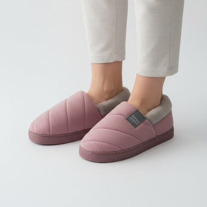 Gefütterte Hausschuhe Mit Plüsch Innen - HomeSnug