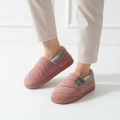 Gefütterte Hausschuhe Mit Plüsch Innen - HomeSnug