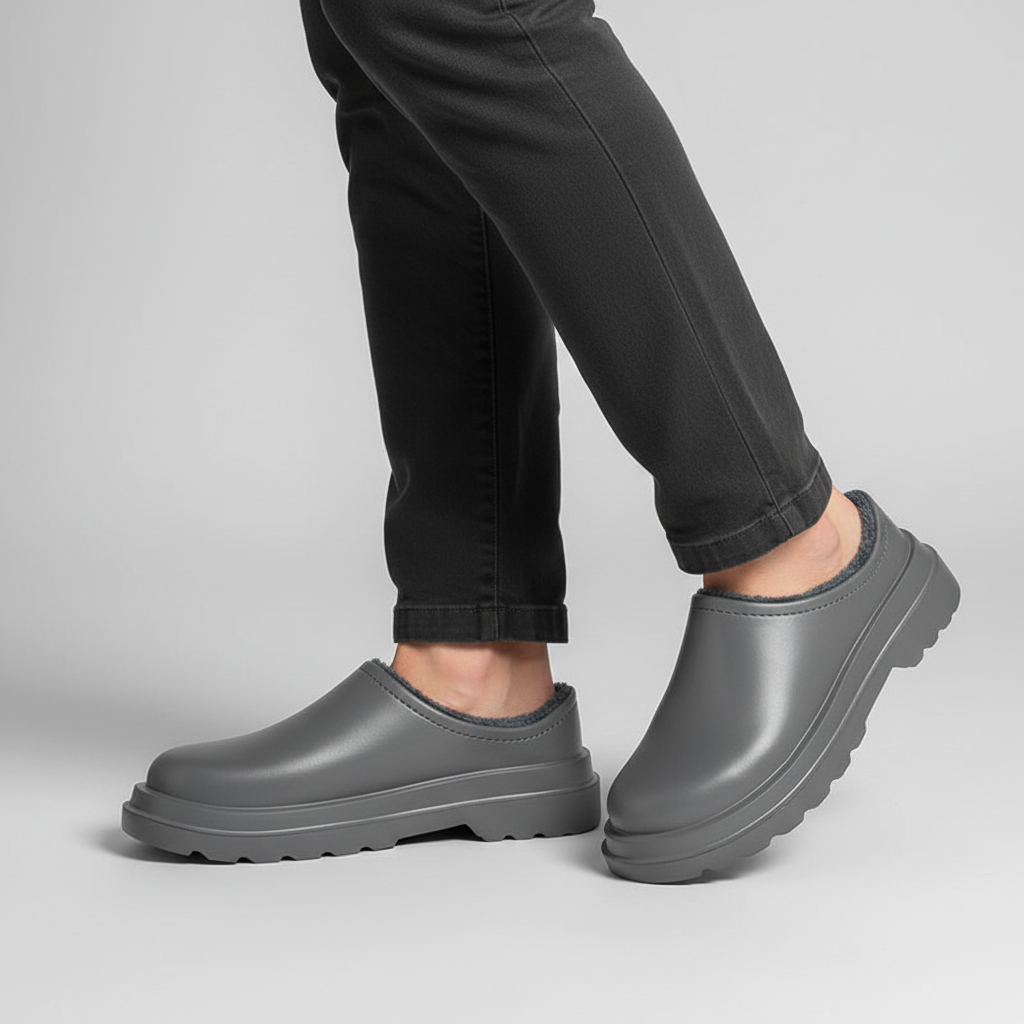 Gefütterte Wasserfeste Hausschuhsohle - WarmTrail