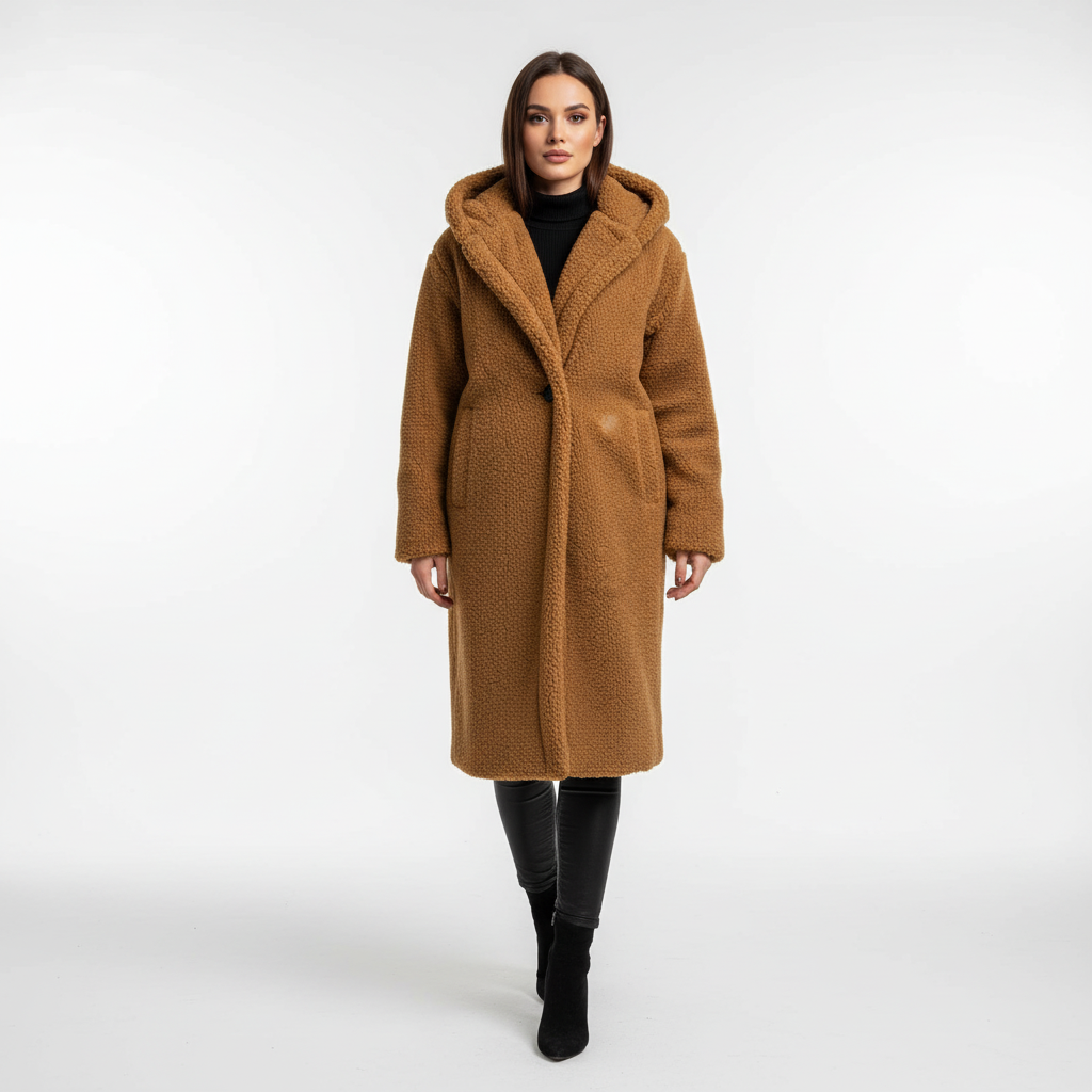 Gemütlicher Herbst-Mantel -  Mathilde