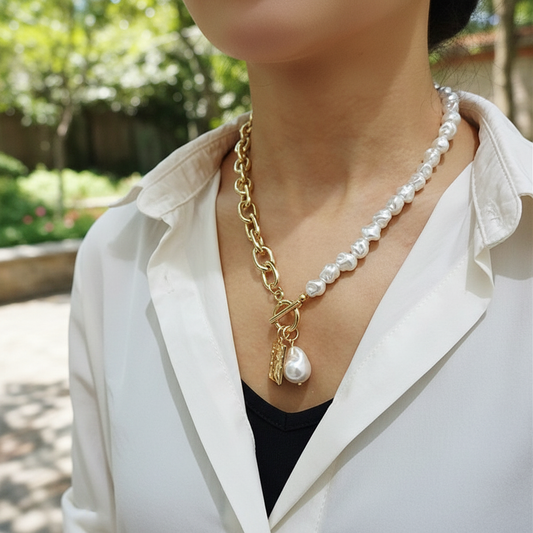 Geometrische Halskette - GlamourNecklace 