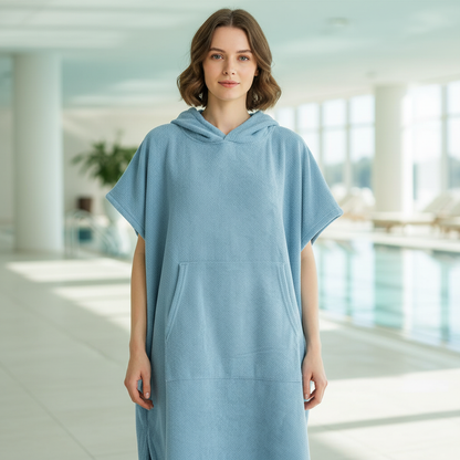 Geräumiger Handtuch-Poncho - KangarooCover