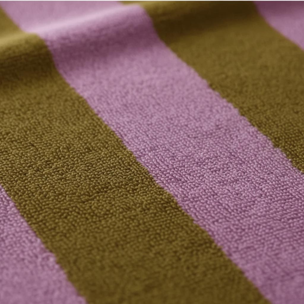 Gestreiftes Handtuch - RetroTowel
