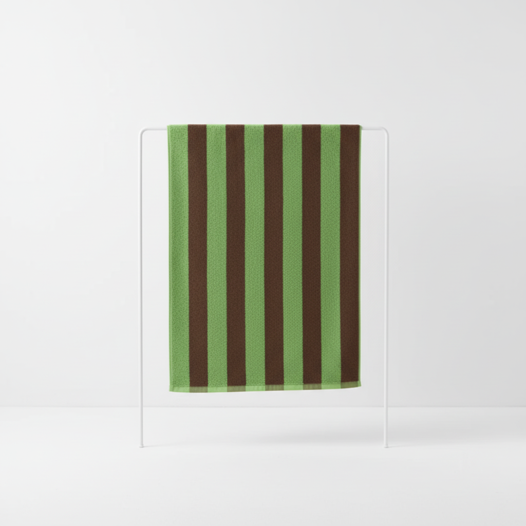 Gestreiftes Handtuch - RetroTowel