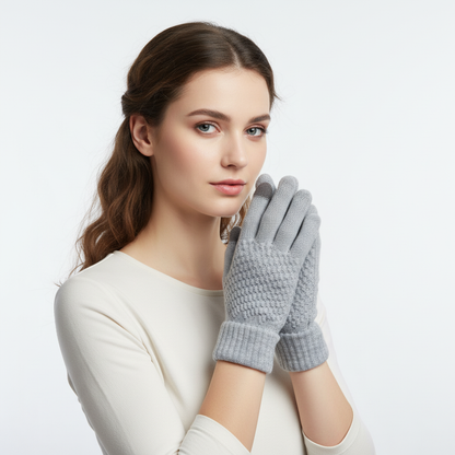 Gestrickte Touchscreen Handschuhe - TouchGlove