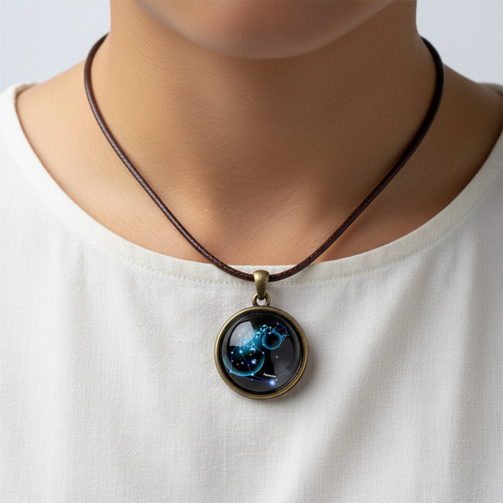 Glasanhänger Mit Sternzeichen - StarJewelry 