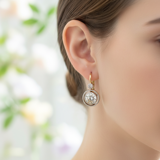 Goldene Ohrhänger - Dazzlera 