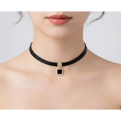 Gothic-Stil Halsband - GlamourChoker 