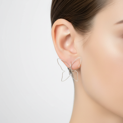 Große Schmetterlingsohrringe - ButterflyShine 