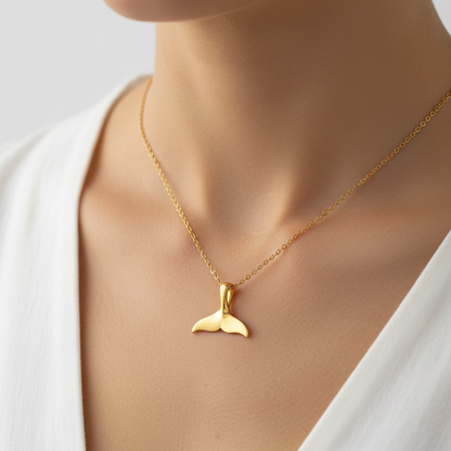 Halskette Mit Anhänger - WhaleTailJewelry 