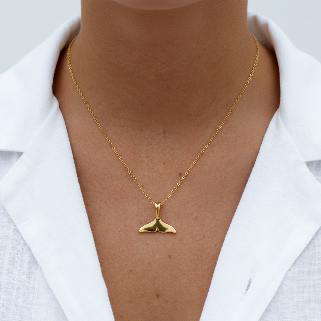 Halskette Mit Anhänger - WhaleTailJewelry 