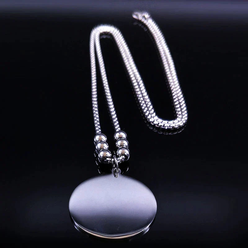 Halskette Mit Lotusmotiv - SilverPower 