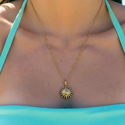 Halskette Mit Sonnenanhänger - SunshineLink 