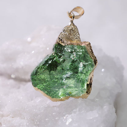 Handgefertigte Halskette - MoldaviteLux 