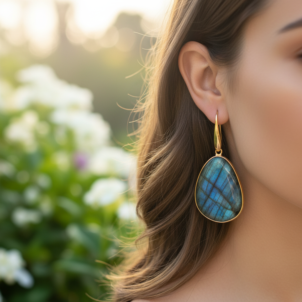 Handgefertigte Ohrringe - LunaGem 