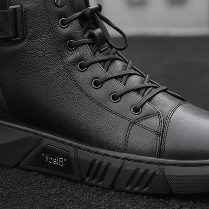 Handgefertigte Lederoberfläche - Shawn