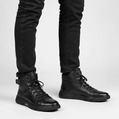 Handgefertigte Lederoberfläche - Shawn