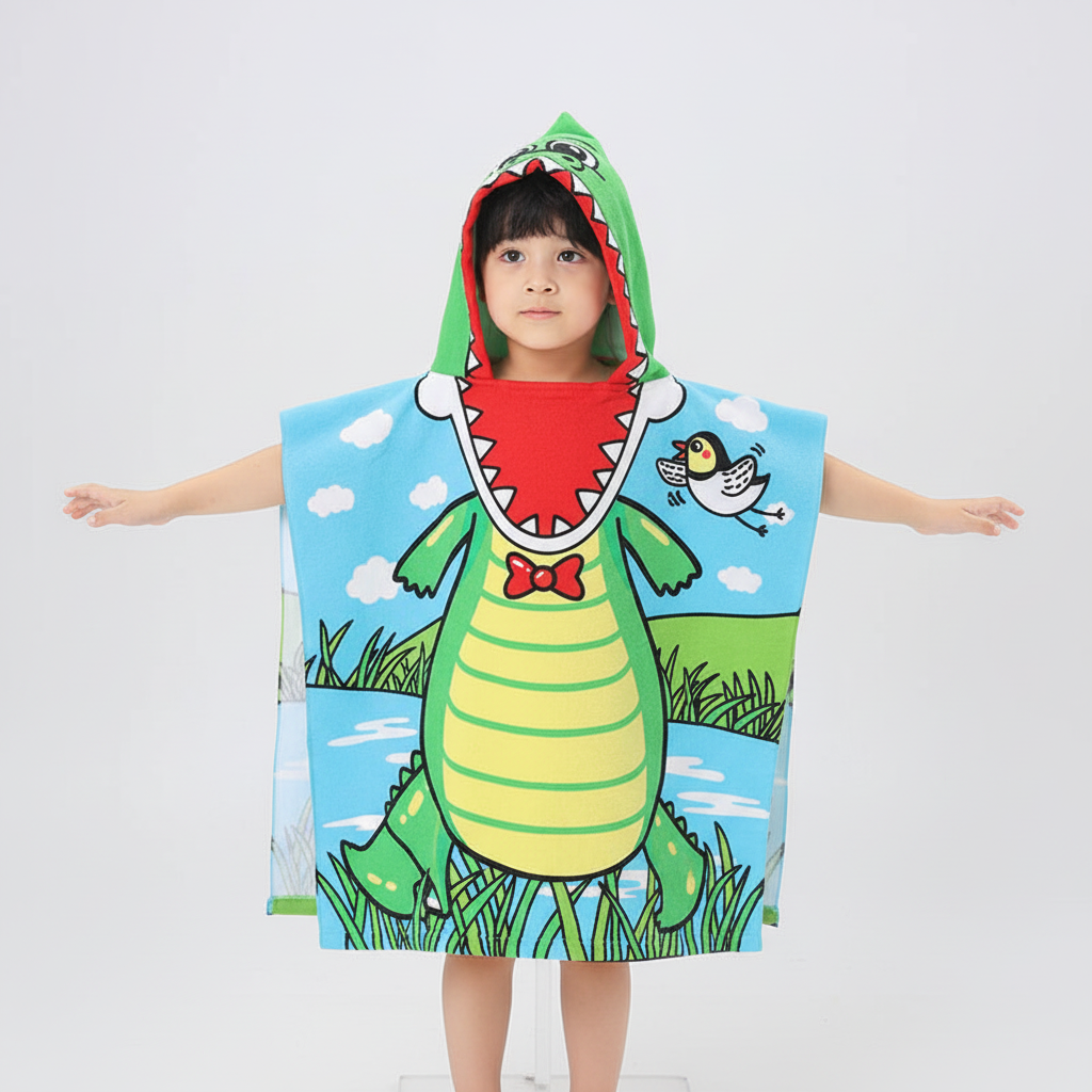 Handtuch Mit Kapuze - DinoTowel