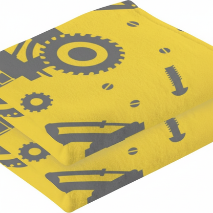 Handtuch Mit Motiv - DiggerSheet