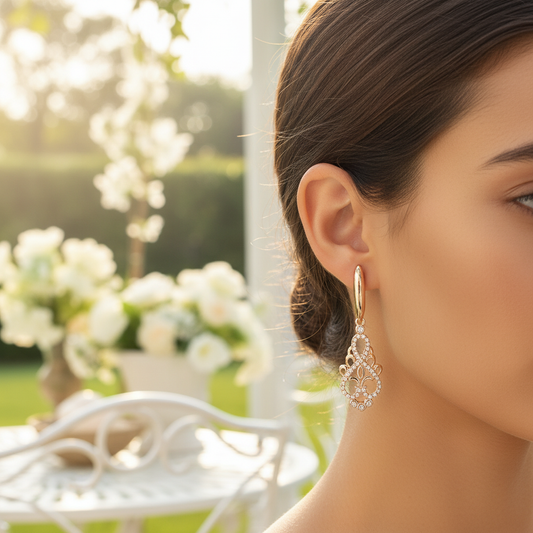 Hängende Ohrringe - Glimmeria 